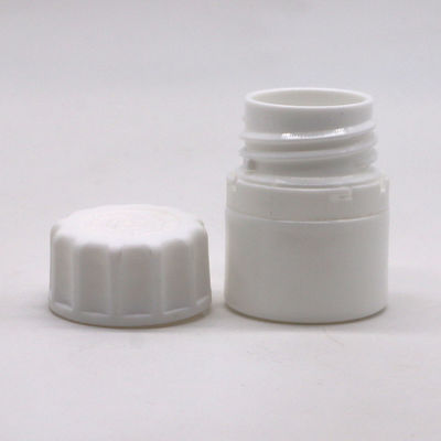 20ml ホワイト HDPE 再充填可能な固体薬 カプセル 錠剤 タブレット プラスチックボトル