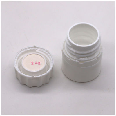 20ml ホワイト HDPE 再充填可能な固体薬 カプセル 錠剤 タブレット プラスチックボトル