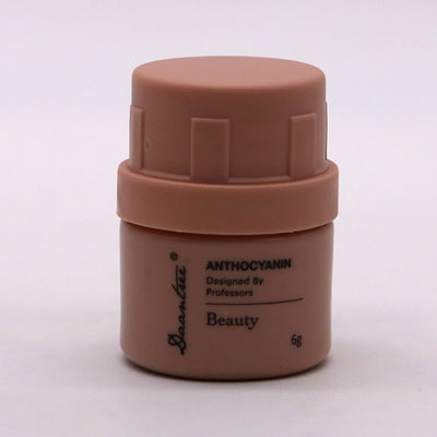 25ml ホワイト HDPE 空っぽ 再充填可能な固体薬剤カプセル 化学粉末