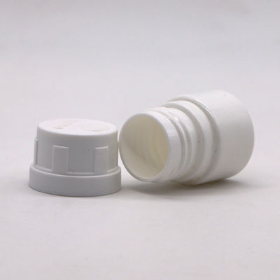 25ml ホワイト HDPE 空っぽ 再充填可能な固体薬剤カプセル 化学粉末