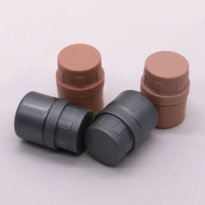 25ml ホワイト HDPE 空っぽ 再充填可能な固体薬剤カプセル 化学粉末