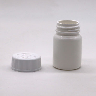 小容量 40ml HDPE プラスチックボトル 螺栓蓋とカスタムラベル印刷