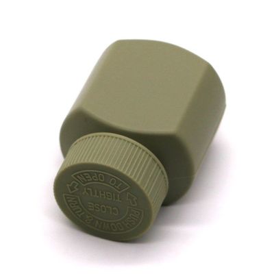 子供用 保護蓋 HDPE 60ml 平面型 プラスチック ボトル 錠剤 と 有機 カプセル