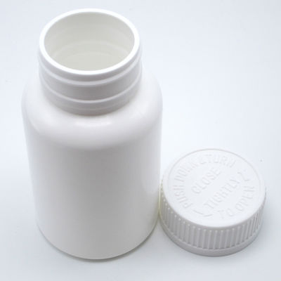 子供用 保護蓋 丸型 PE 固体錠剤 カプセル 保存 150ml 白