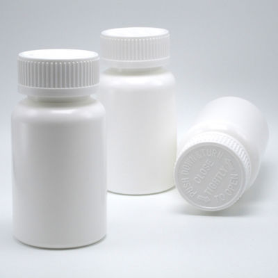 子供用 保護蓋 丸型 PE 固体錠剤 カプセル 保存 150ml 白