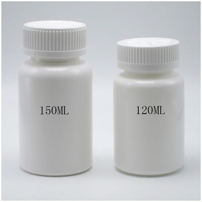 子供用 保護蓋 丸型 PE 固体錠剤 カプセル 保存 150ml 白