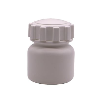 スクリューキャップ 100ml 丸型PE 薬用プラスチックボトル 固体錠剤保管