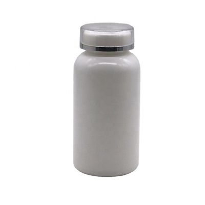 200ml 丸い形 HDPE プラスチック製の錠剤 蓋とPE素材を翻す