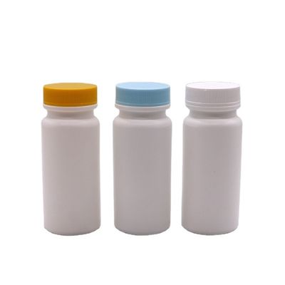 コラー素材 HDPE 120ML ホワイトプラスチックボトル ビタミン錠剤 カプセル 120CC 空