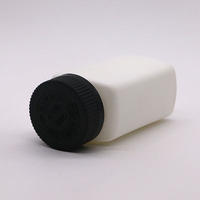 スクリューキャップ 120mL HDPE 方形 カスタマイズされた色 空の薬剤錠剤ボトル容器