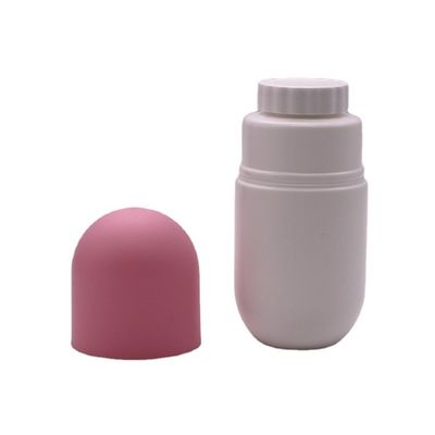 130ml HDPE カプセル形 プラスチックボトル 栄養補助食品 スクリーンプリント