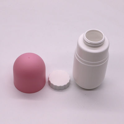 130ml HDPE カプセル形 プラスチックボトル 栄養補助食品 スクリーンプリント