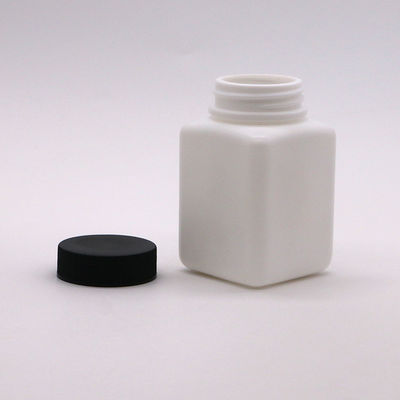 HDPE ネックレス 方形 固体粉末医療用 カスタマイズされた色空き錠剤ボトル