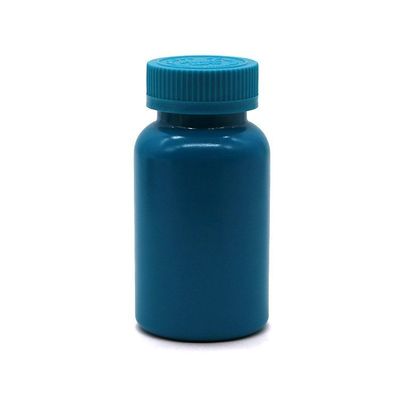 カスタマイズできる色 150ML HDPEプラスチックカプセル錠剤 熱封印とキャップ付き