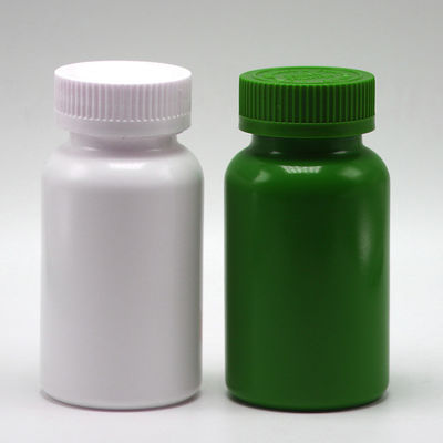 カスタマイズできる色 150ML HDPEプラスチックカプセル錠剤 熱封印とキャップ付き