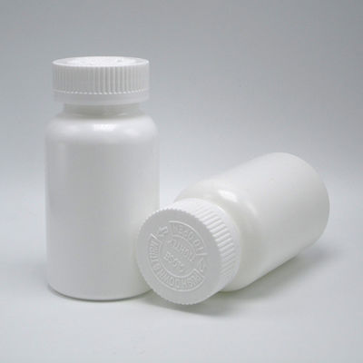カスタマイズできる色 150ML HDPEプラスチックカプセル錠剤 熱封印とキャップ付き
