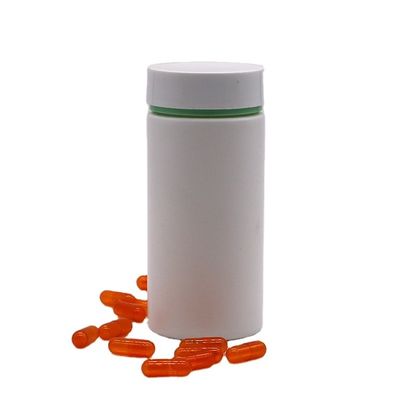 200mlHDPEプラスチック錠剤ボトルボトル マットボディとカスタマイズされた色 彫刻ロゴ