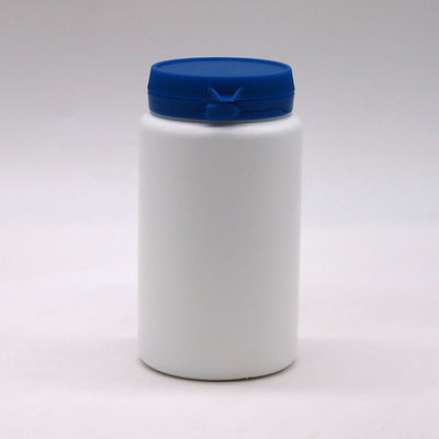 カプセルサプリメント用 250ml 丸い HDPE プラスチックボトル カップを剥がす