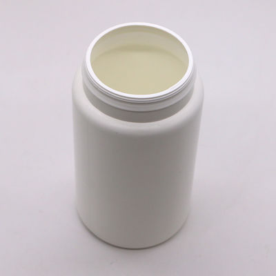 カプセルサプリメント用 250ml 丸い HDPE プラスチックボトル カップを剥がす
