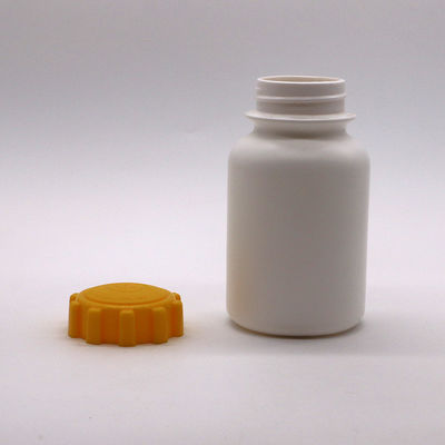 300cc HDPE 丸型プラスチックカプセルボトル 薬剤サプリメント錠剤のためのスクリューキャップ