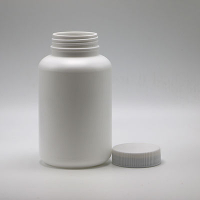 HDPE 500ml プラスチックのサプリメントホルダー ボトル 子供耐性キャップ 薬容器