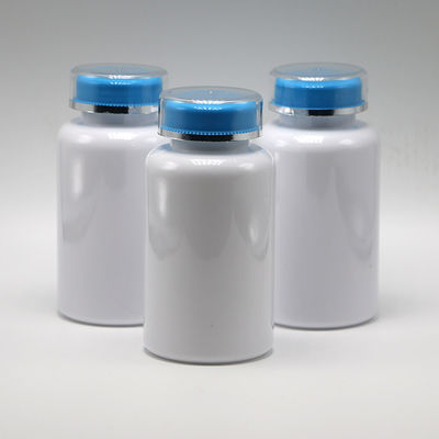 パーソナライズされた200ml PETプラスチック錠剤ボトル 錠剤粉末カプセルタブレットのためのスクリューキャップ