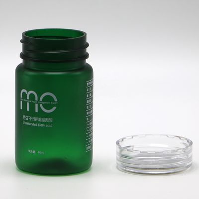 丸い形 70ml PETプラスチックボトル スクリューキャップとカスタムラベル印刷サービス
